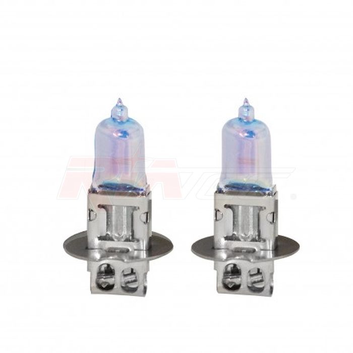 MOD161 RIATEC Κλασική Λάμπα Crystal chromo H3 12V ( 2 τεμ)