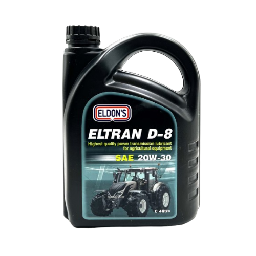ELDON'S Λιπαντικό Συστημάτων Μετάδοσης Κίνησης Αγροτικών Μηχανημάτων ELTRAN D 8 SAE 20W-30 4lt