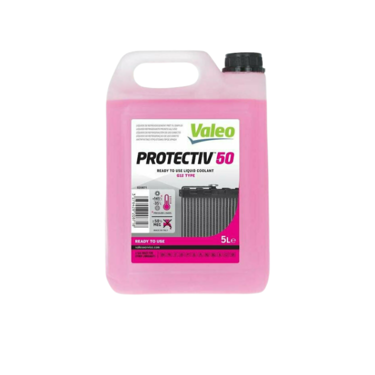 VALEO G12 Αντιψυκτικό Υγρό -35°C (ΡΟΖ) 5lt