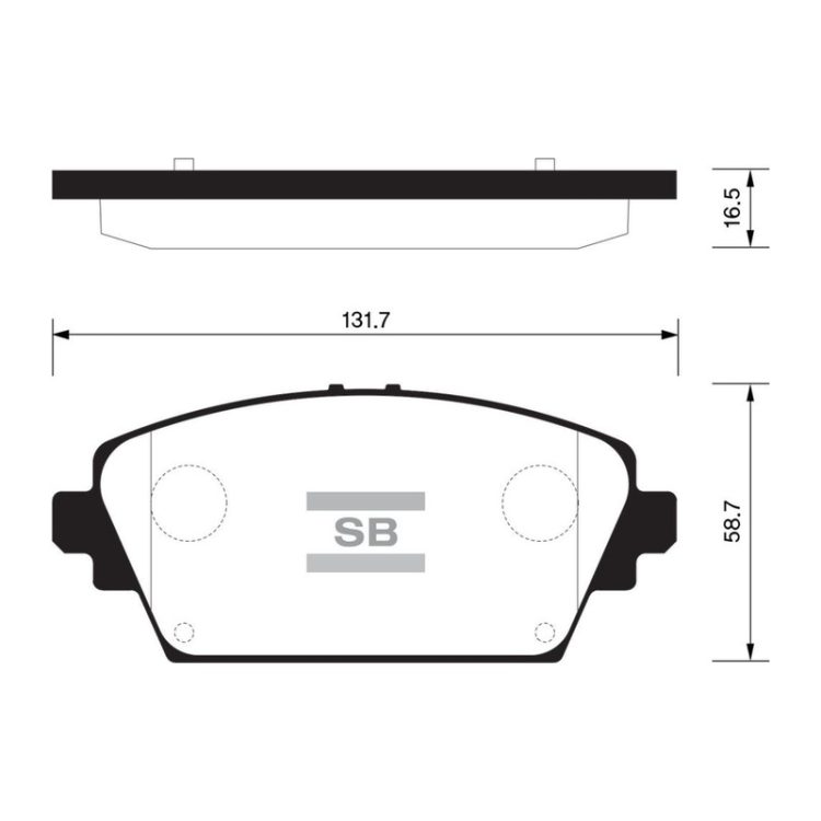 FBP1582 FIBA Δισκόφρενα (Μπροστά) - HONDA, NISSAN