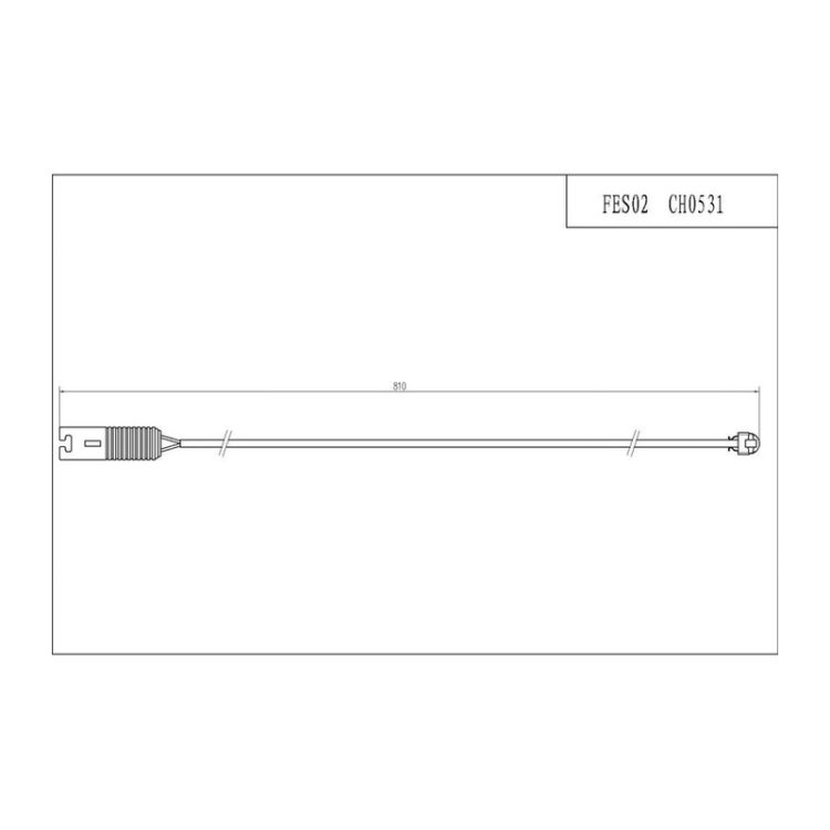 FES02 FIBA Καλώδια για Δισκόφρενα FBP2162