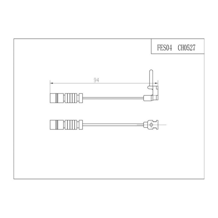 FES04 FIBA Καλώδια για Δισκόφρενα FBP4136,4011,4114,4115