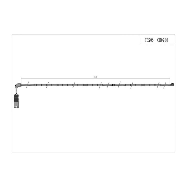 FES05 FIBA Καλώδια για Δισκόφρενα FBP1388
