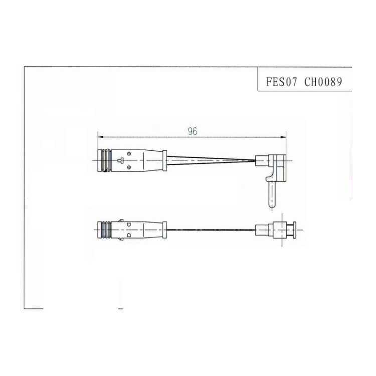 FES07 FIBA Καλώδια για Δισκόφρενα FBP4133,4134,4030,4068,4103,1089A,2191