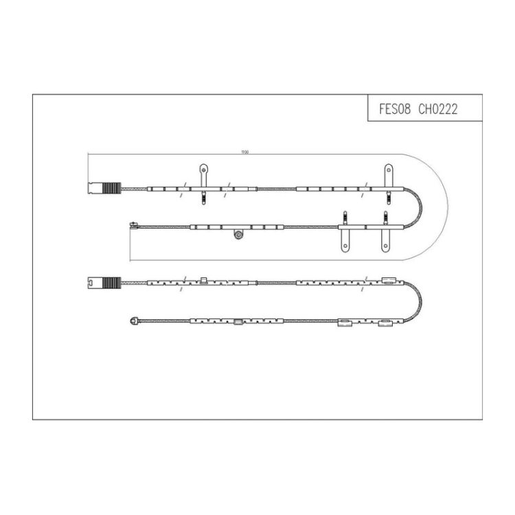 FES08 FIBA Καλώδια για Δισκόφρενα FBP4111