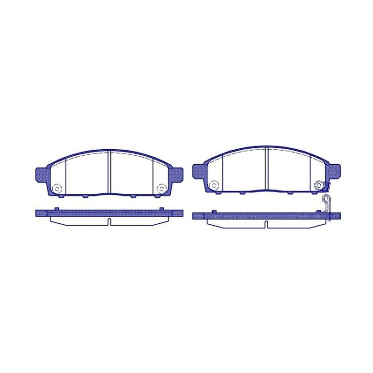 TBP7027 FIBA Δισκόφρενα (Μπροστά) - MITSUBISHI, NISSAN