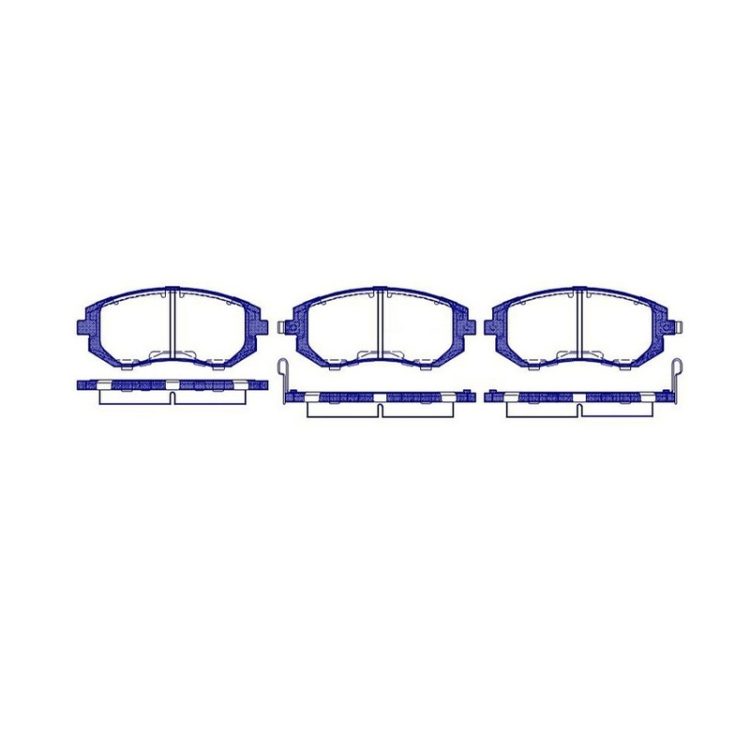 TBP7030 FIBA Δισκόφρενα (Μπροστά) - SUBARU