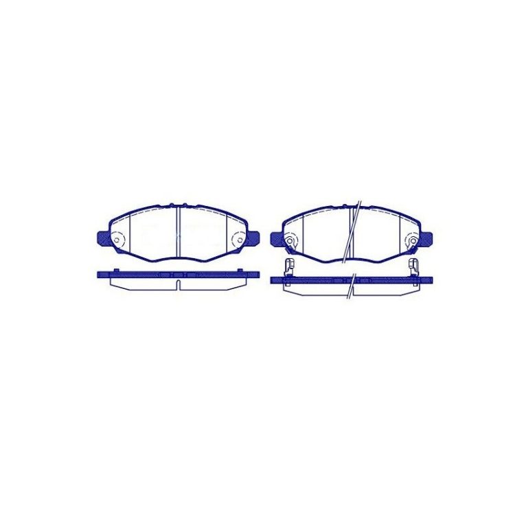 TBP7035 FIBA Δισκόφρενα (Μπροστά) - TOYOTA