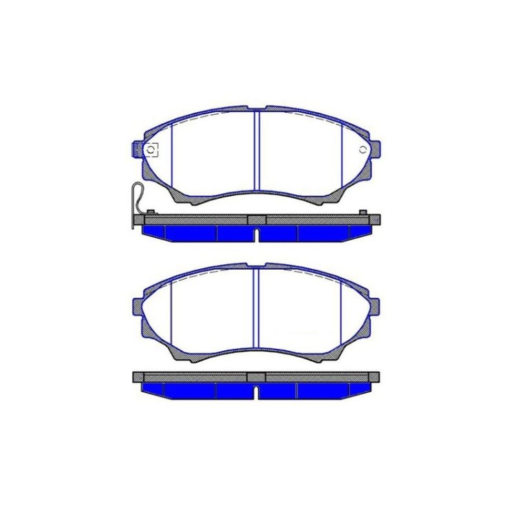 TBP7045 FIBA Δισκόφρενα (Μπροστά) - FORD, MAZDA