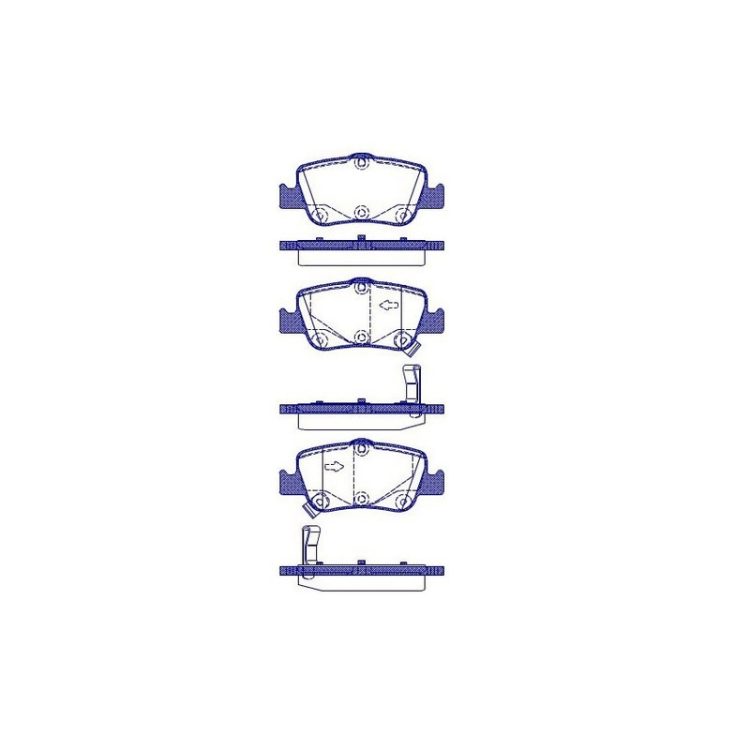 TBP7048 FIBA Δισκόφρενα (Πίσω) - TOYOTA