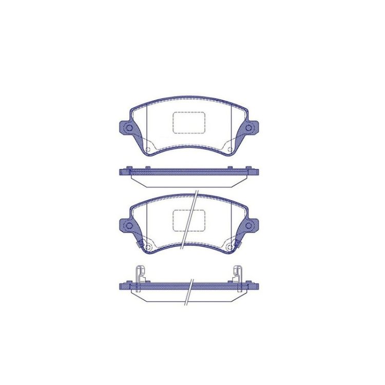 TBP7049 FIBA Δισκόφρενα (Μπροστά) - TOYOTA