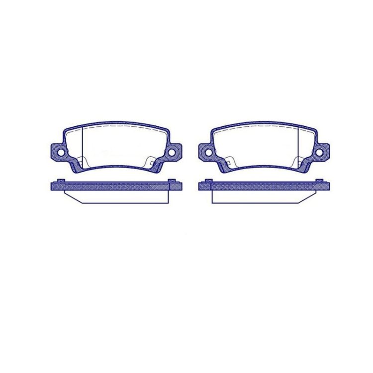 TBP7050 FIBA Δισκόφρενα (Πίσω) - TOYOTA