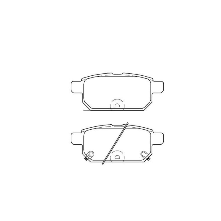 TBP7065 FIBA Δισκόφρενα (Πίσω) - SUZUKI
