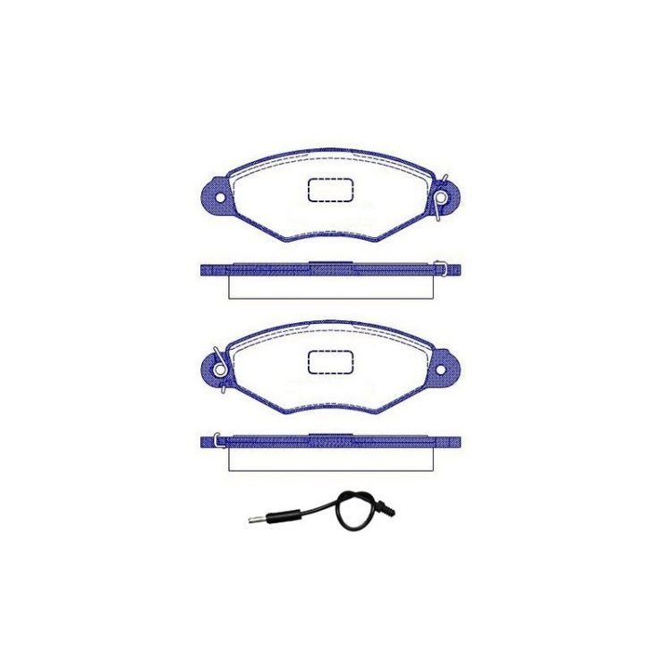 TBP7094 FIBA Δισκόφρενα (Μπροστά) - RENAULT