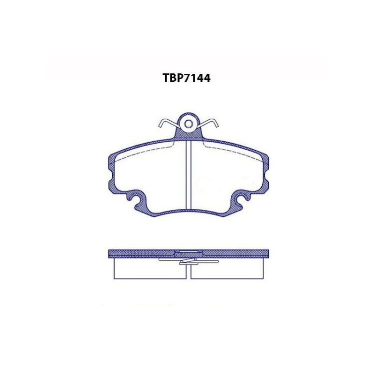 TBP7144 FIBA Δισκόφρενα (Μπροστά) - PEUGEOT, RENAULT