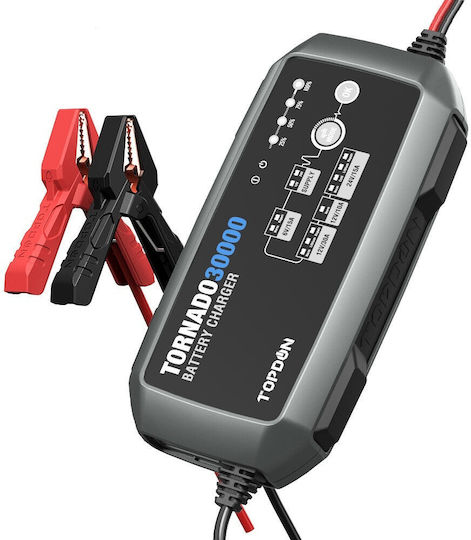 Topdon Tornado30000 Φορτιστής Μπαταρίας Αυτοκινήτου 6/12/24V